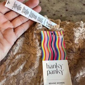 Hanky Panky Lace Bike Shorts NWT Small